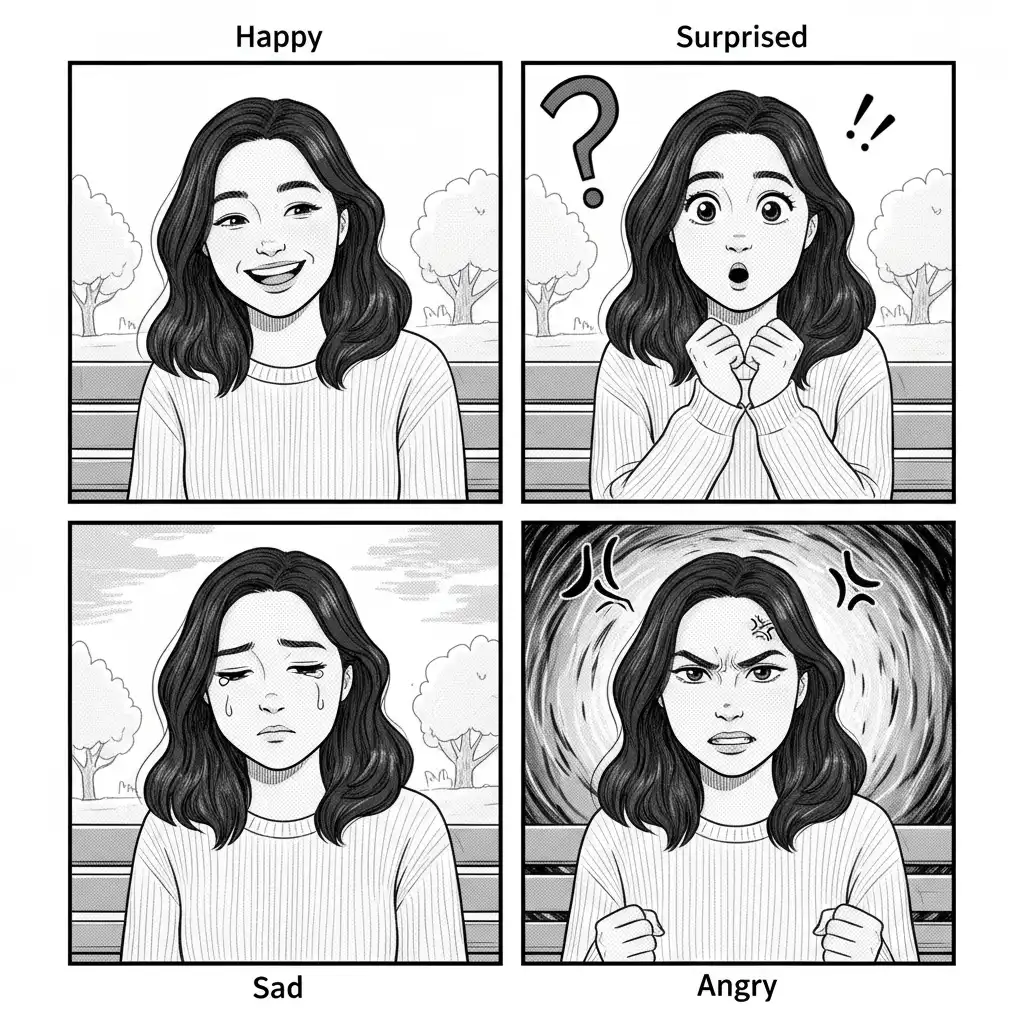 Comic Panel Expressions