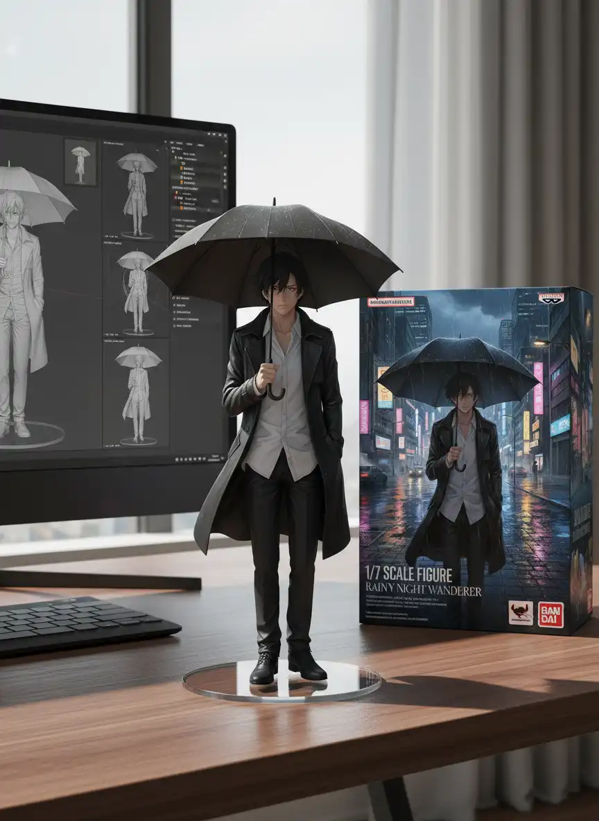 Desk Figurine + ZBrush Display