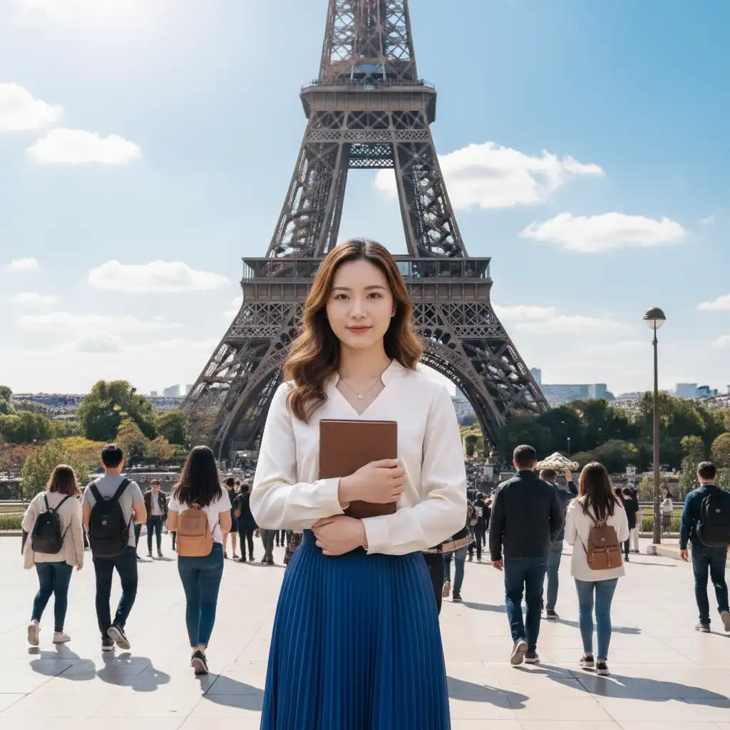 Eiffel Tower Scene